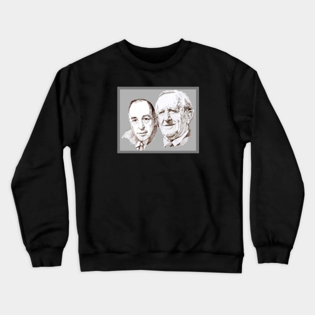Lewis and Tolkien Crewneck Sweatshirt by Grant Hudson